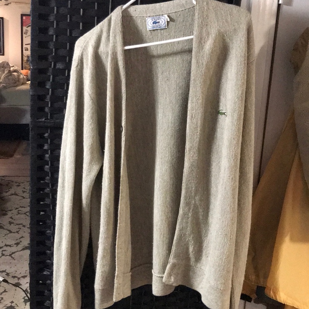 Lacoste x Izod cardigan